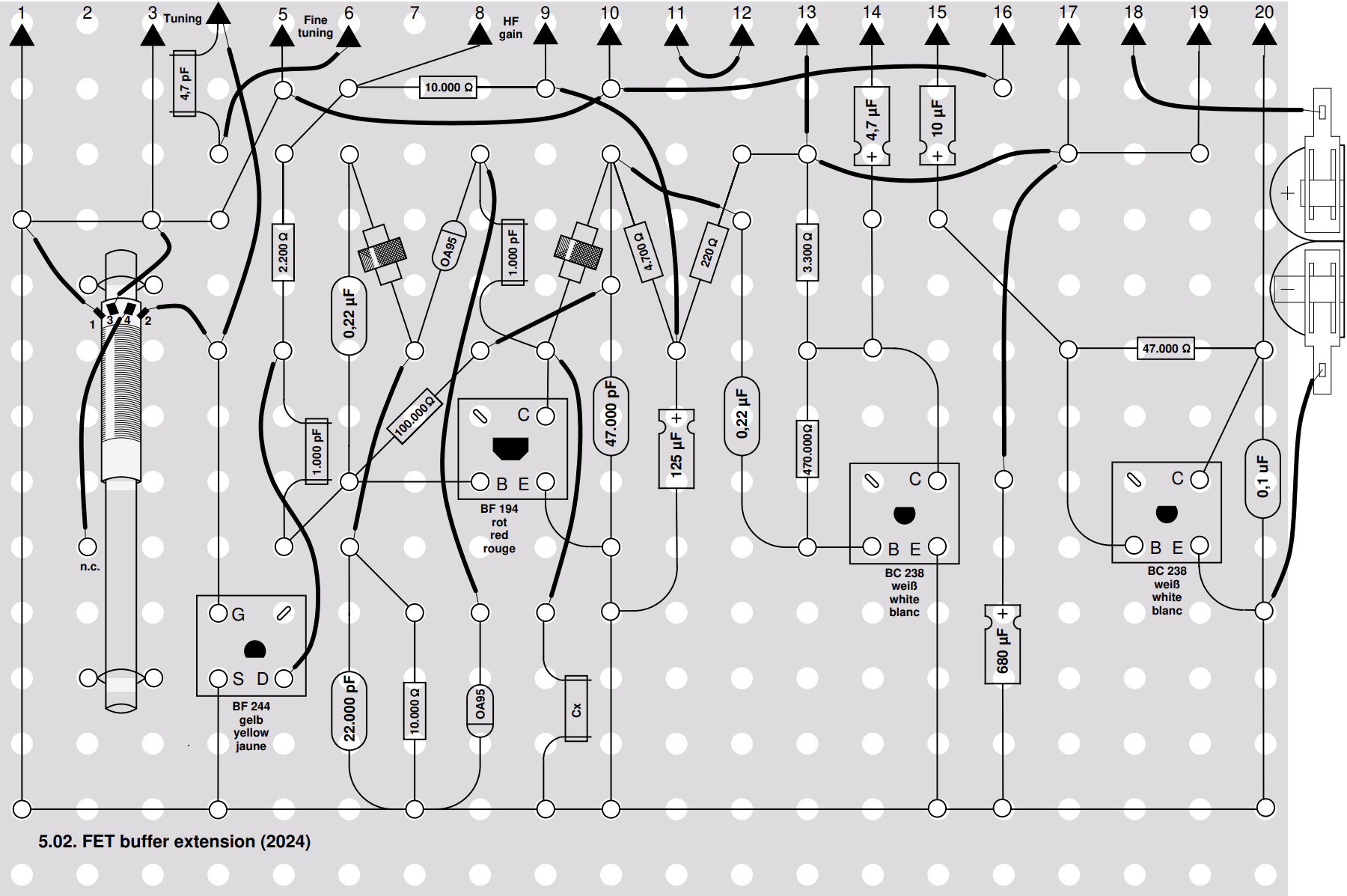 Improving the iconic EE2003 three-transistor MW receiver